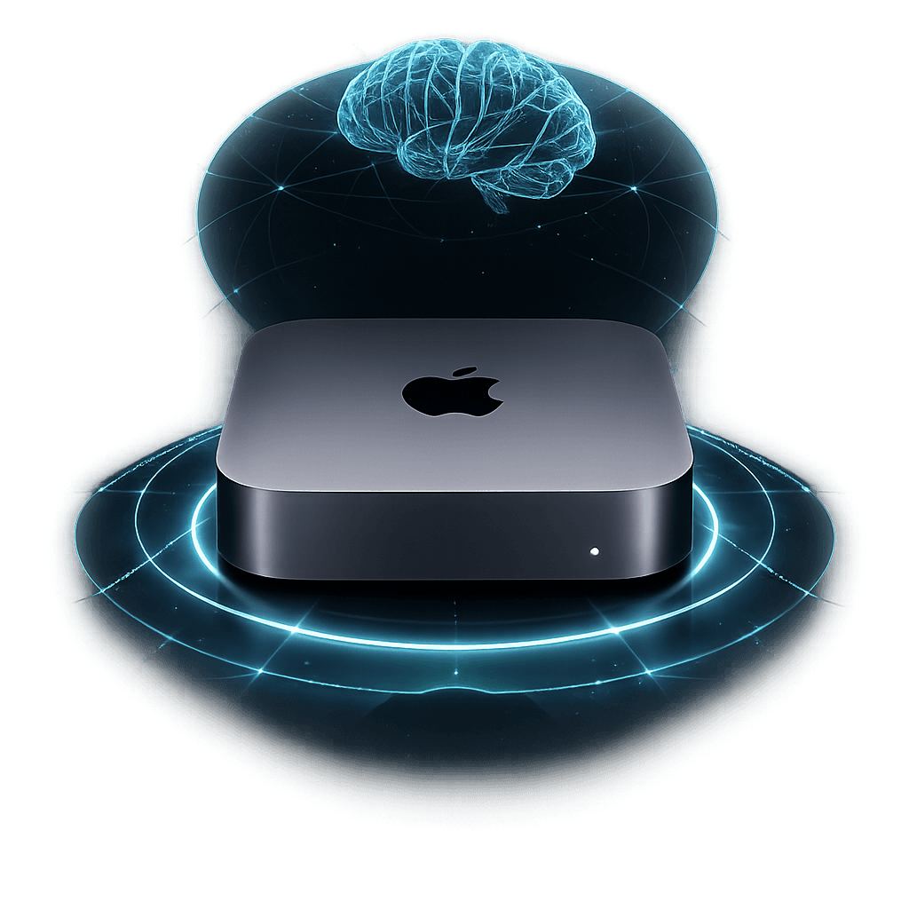 Mac Mini local AI brain